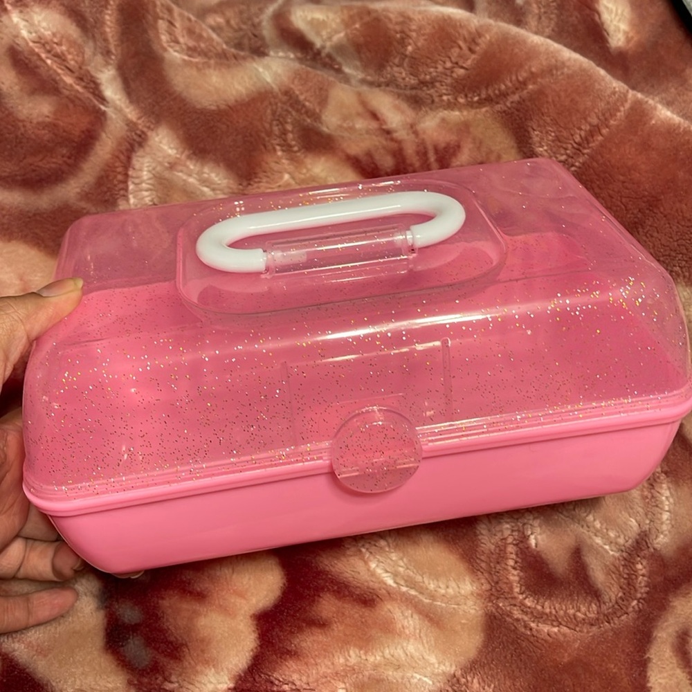 Sparkly Pink Caboodle